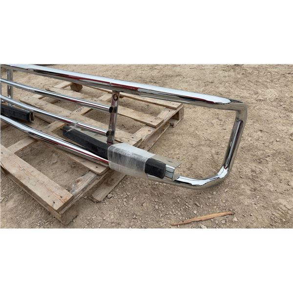 Chrome Bush Grille Guard Bumper
