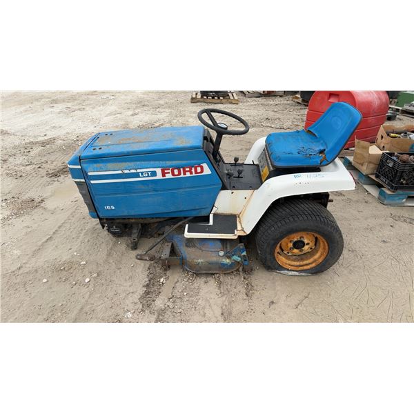 Ford LGT 165 Lawn and Garden Tractor with 16 Horsepower Kohler Engine and Mower Deck for Parts