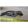 Image 3 : Inuit-Style Carved Stone Walrus Figure, 7" Long