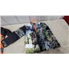 Image 2 : Ice Field Kids' Hunting Jackets, Camouflage and Orange with Wolf Graphics, Size 12, Two New Pieces