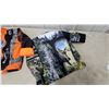 Image 8 : Ice Field Kids' Hunting Jackets, Camouflage and Orange with Wolf Graphics, Size 12, Two New Pieces