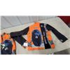 Image 8 : Ice Field Bear Hunting Orange Camo Children's Jackets, Set of Two Size 12 New