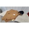 Image 1 : Tough Duck Insulated Hooded Work Jacket in Brown Duck Canvas, Size 3XL New