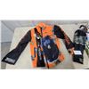 Image 2 : 2x New Ice Field Bear/Moose Hunting Orange +greenCamo Softshell Jacket, Size 18 and More16