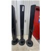 Image 2 : Pioneer Tower Speakers, Set of Six, Black, with Stands Model s-fcr4700