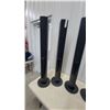 Image 4 : Pioneer Tower Speakers, Set of Six, Black, with Stands Model s-fcr4700