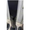 Image 5 : Pioneer Tower Speakers, Set of Six, Black, with Stands Model s-fcr4700