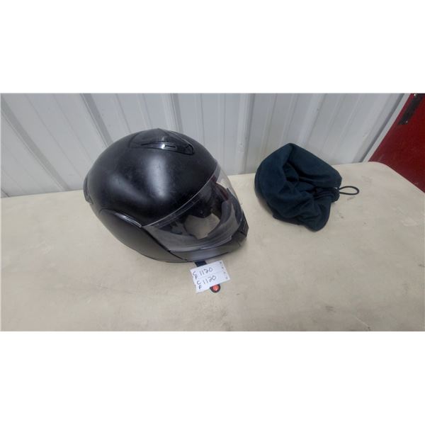 Vcan Bluetooth Modular Motorcycle Helmet with DOT Certification and Carrying Bag Sz XL