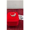 Image 3 : GRA Certified 3.60 Carat Total Weight VVS D Color with 5 Moissanite Stones Set Graduating down in