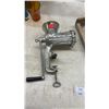 Image 3 : Vintage Glass Washboard, English Meat Grinder, and Black & Decker Steam Iron