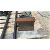Image 5 : Pallet Lot, 2 Rail Road Section Anvils, Cast Planer No Motor and More