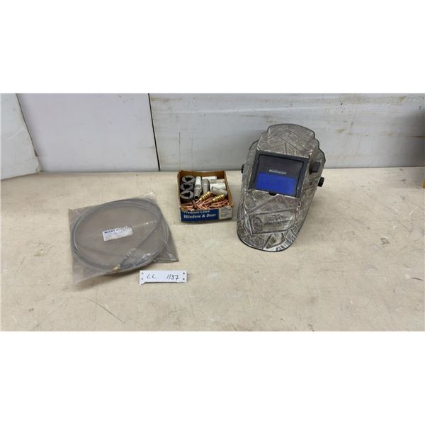 Mastercraft Auto-Darkening Welding Helmet, MIG Welding Tips, and More