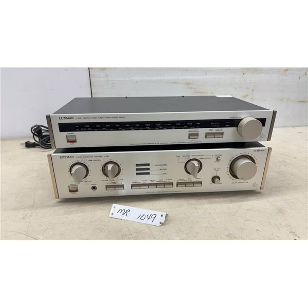 Luxman L-230 Stereo Integrated Amplifier and T-210L AM/FM Stereo Tuner