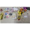 Image 4 : Easter and Spring Décor Lot Including Ceramic Serving Dishes, Faux Orchids, Candles, and More