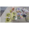 Image 6 : Easter and Spring Décor Lot Including Ceramic Serving Dishes, Faux Orchids, Candles, and More