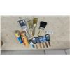 Image 1 : Assorted Paint Brushes and Roller Covers, Various Sizes