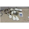Image 6 : V-Slicer Mandoline / Grinder and Ceramic Sectioned Lazy Susan
