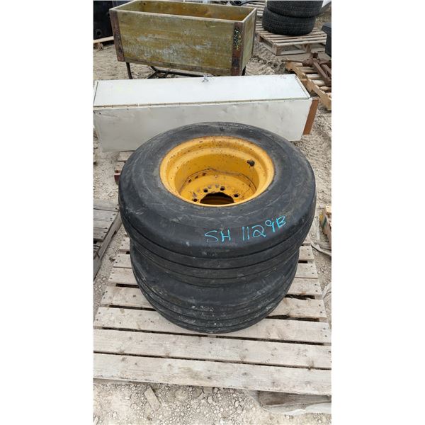 2 Implement Tires w/Rims 12.5 x 5L-16