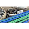 Image 6 : Pallet Lot of Assorted PVC and CPVC Pipe Fittings, Blue and Green Tubing, Pipe Clamps, and More