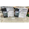 Image 1 : New Stanpro PRS1 Steel Combination Emergency Light Unit with Running Man Sign and Battery, Qty 2