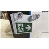 Image 2 : New Stanpro PRS1 Steel Combination Emergency Light Unit with Running Man Sign and Battery, Qty 2