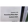 Image 3 : Stanpro PRS1 Steel Combination Unit Running Man Exit Sign with Battery Backup, Qty 2