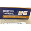 Image 3 : Two Boxes Contractor Solutions 1 1/4" Collated Coil Roofing Nails, .120 Gauge, Electro Galvanized