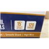 Image 4 : Two Boxes Contractor Solutions 1 1/4" Collated Coil Roofing Nails, .120 Gauge, Electro Galvanized