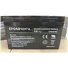 Image 2 : 4 EPOAB12V7A 12-Volt 7Ah Sealed Lead Acid Batteries