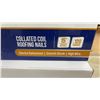 Image 3 : Contractor Solutions 1 1/4" Collated Coil Roofing Nails, .120 Gauge, Electro Galvanized, Two Boxes