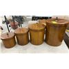 Image 5 : Vintage Kitchen Lot with Canister Set, Bean Pot, Teapot, Cereal Bowls, and More