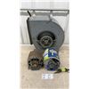 Image 1 : LAU Centrifugal Blower with GE 1/3 HP AC Motor and Fractional Horsepower Motor