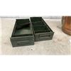 Image 4 : Badger Brass Fire Extinguisher, GE Refrigerator Tray, and Metal Storage Drawers