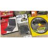 Image 3 : Mibro Shop Clock with Drill Bit Set, Oldham 10" Saw Blade, Tow Strap, Socket Set and More