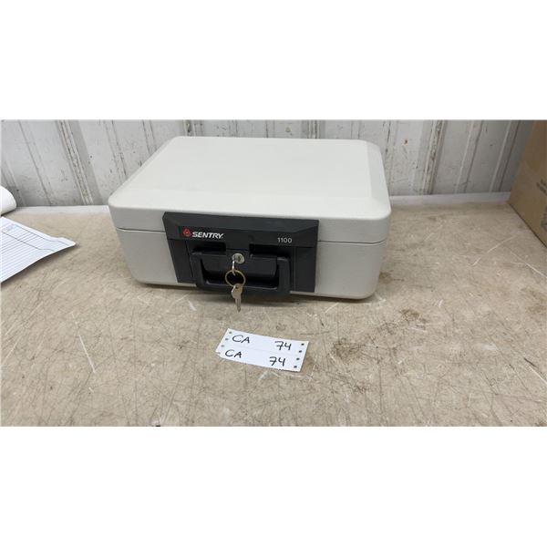 Sentry 1100 Fire-Safe Security Chest with Key