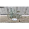 Image 1 : Collection of Five Vintage Glass Bottles Including Watkins and Rawleigh