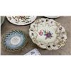 Image 3 : Collection of Five Decorative Porcelain and Glass Plates and Bowls with Floral Designs