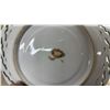 Image 5 : Collection of Five Decorative Porcelain and Glass Plates and Bowls with Floral Designs