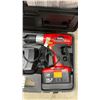 Image 3 : Craftsman 19.2-Volt Cordless Drill with Two Batteries, Charger, and Flashlight