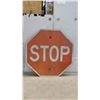 Image 3 : Two Metal Stop Signs