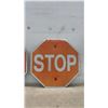 Image 4 : Two Metal Stop Signs