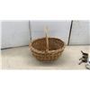 Image 7 : Wicker Basket, 2 Finger Glass Jugs, Napkin Dispenser, 90210 Memorabilia and More