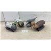 Image 1 : Collection of Six Painted Duck Decoys in Assorted Species