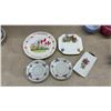 Image 3 : Assorted China Saucers, Plates, Crystal Glassware, Blue Teacups, Canada Centennial Plate, and More