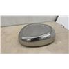 Image 2 : Stainless Steel Bedpan and Red and Black 5 Pin Bowling Ball
