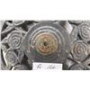 Image 4 : Cast Iron Rose Pattern Round Patio Umbrella Stand, 18" Diameter