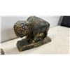 Image 6 : Three Pairs of Decorative Bookends: Canada Maple Leaf, Ceramic Elephant, and Manitoba Bison
