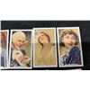 Image 2 : Vintage Gallaher Ltd. Portraits of Famous Stars Complete 48-Card Set 1935 Tobacco Cards