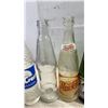 Image 3 : 10-23 Old Drink Bottles, Pepsi Cola, Sun Crest, K Beverage, Coca-Cola, and Small Crock Lid