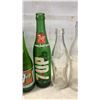 Image 4 : 10-23 Old Drink Bottles, Pepsi Cola, Sun Crest, K Beverage, Coca-Cola, and Small Crock Lid
